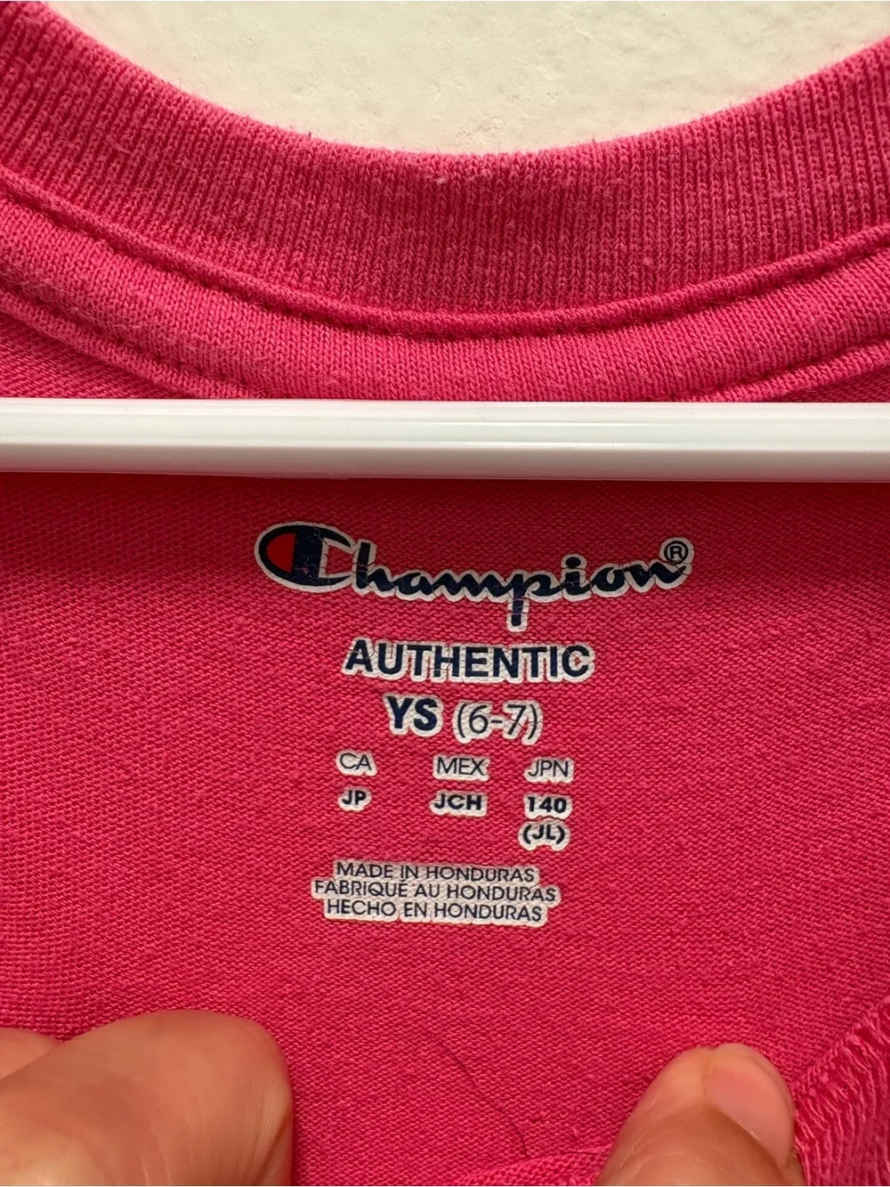 Champion Girls' Hot Pink 'I ♥ Gymnastics' Graphic Tee